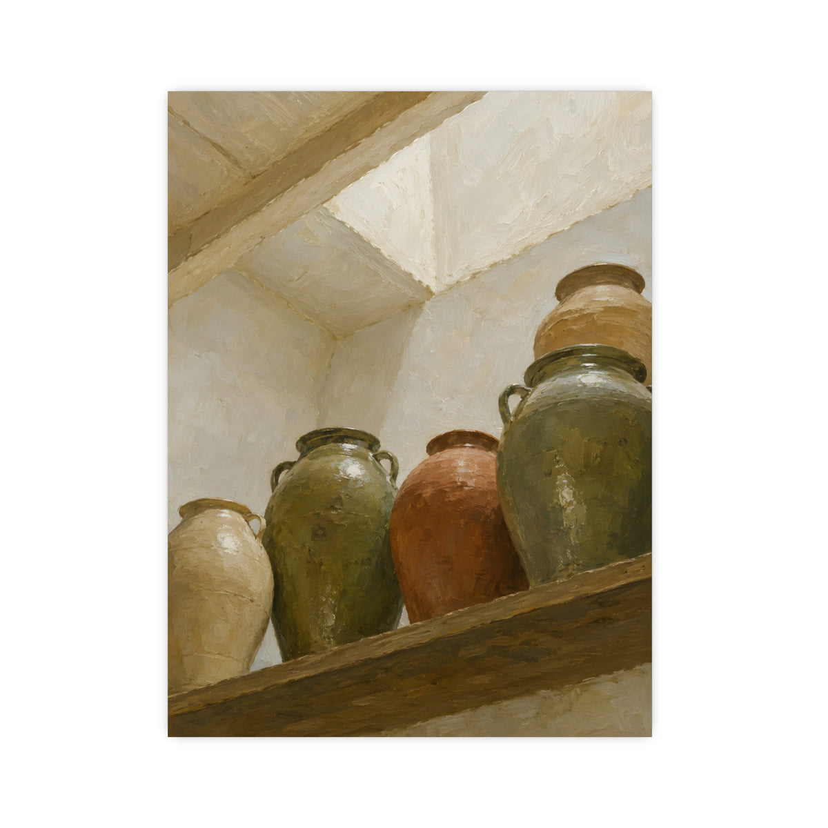 The Shelf from Below — the shelf from below, 12x16 in print
