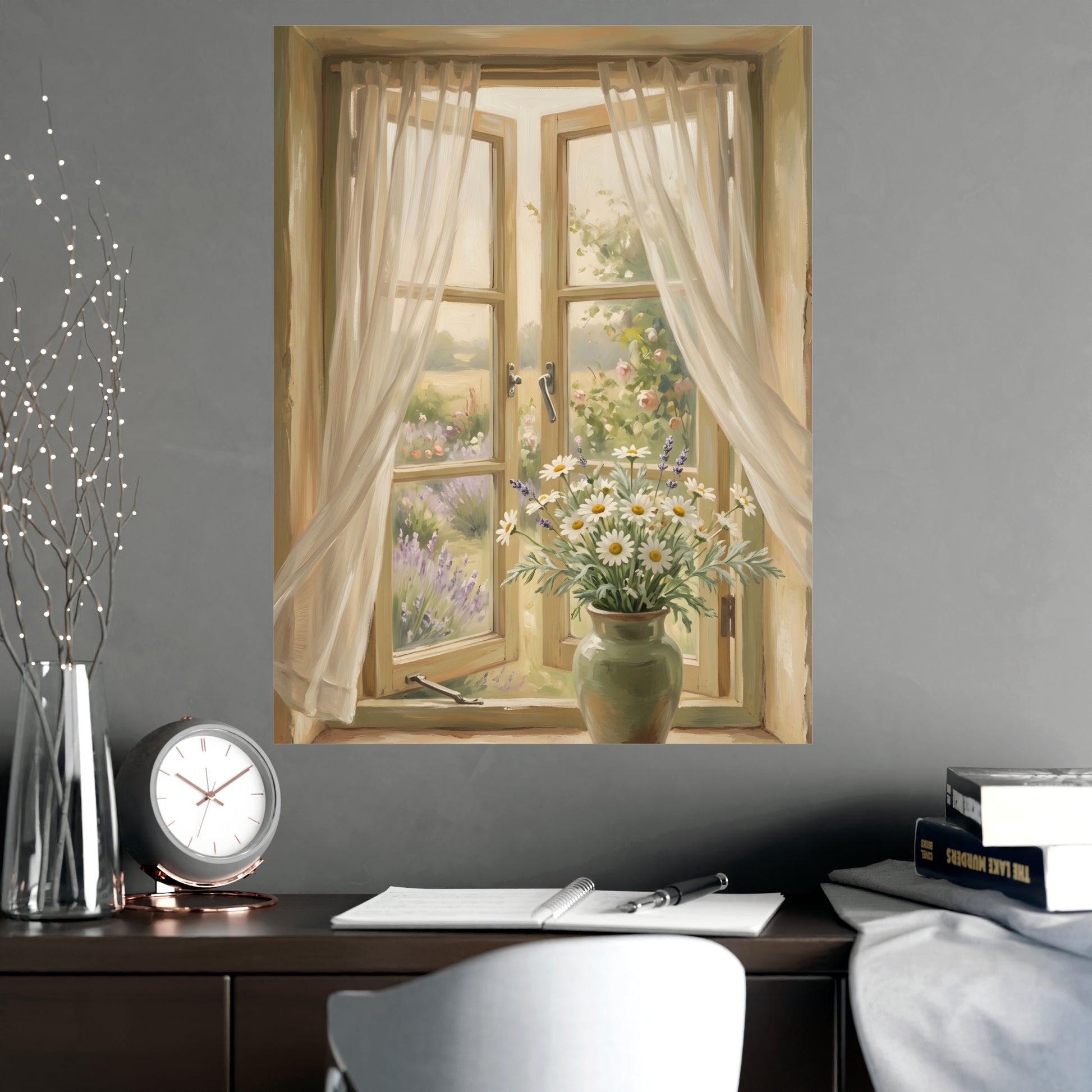 Gemini 04 on a plain wall, shown at a larger size, 18x24 in print