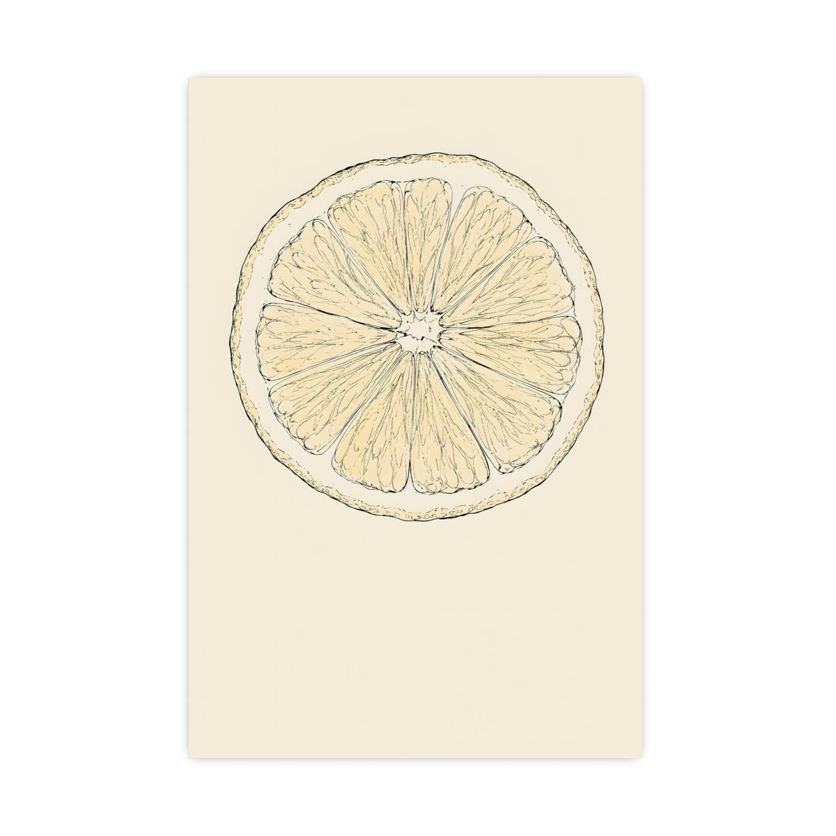 Citrus, Halved — citrus, halved, 20x30 in print