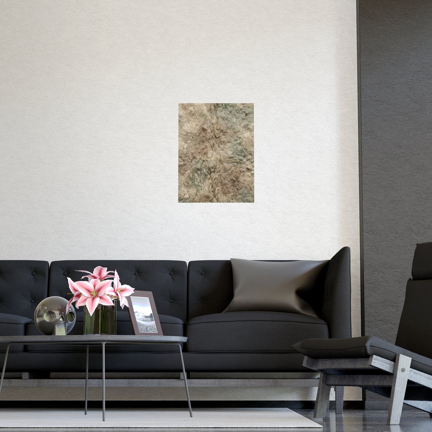 Felted Wool | Textile Study Print | Wall Art