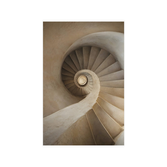 Spiral, from Below — spiral, from below, 11x17 in print