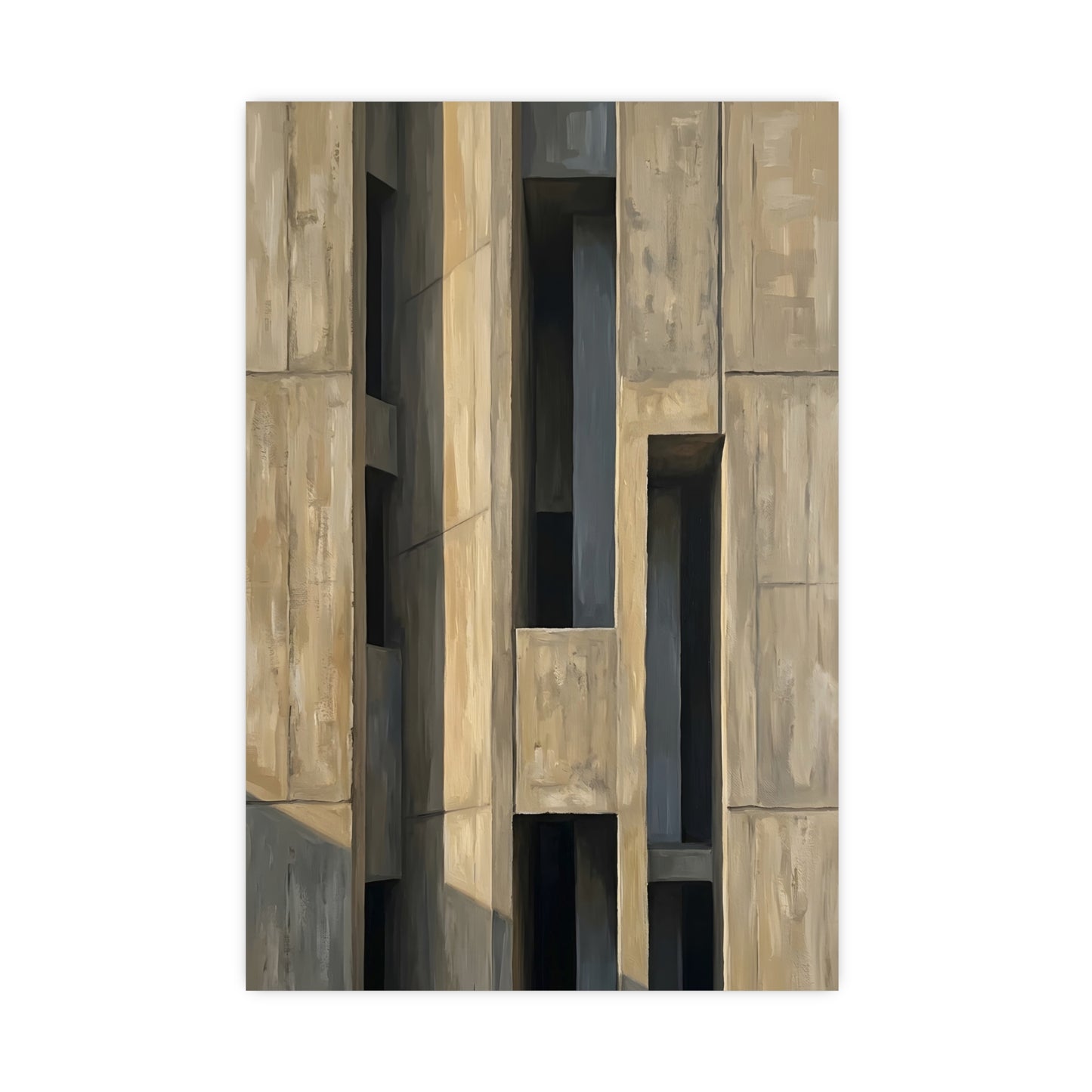 Facade at Dusk — facade at dusk, 18x24 in print