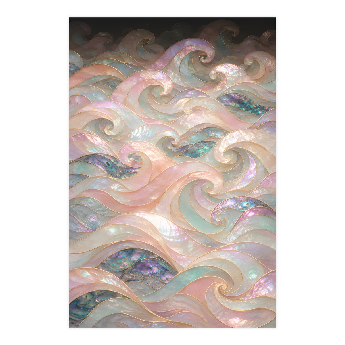 Wave Pattern — wave pattern, 24x36 in print