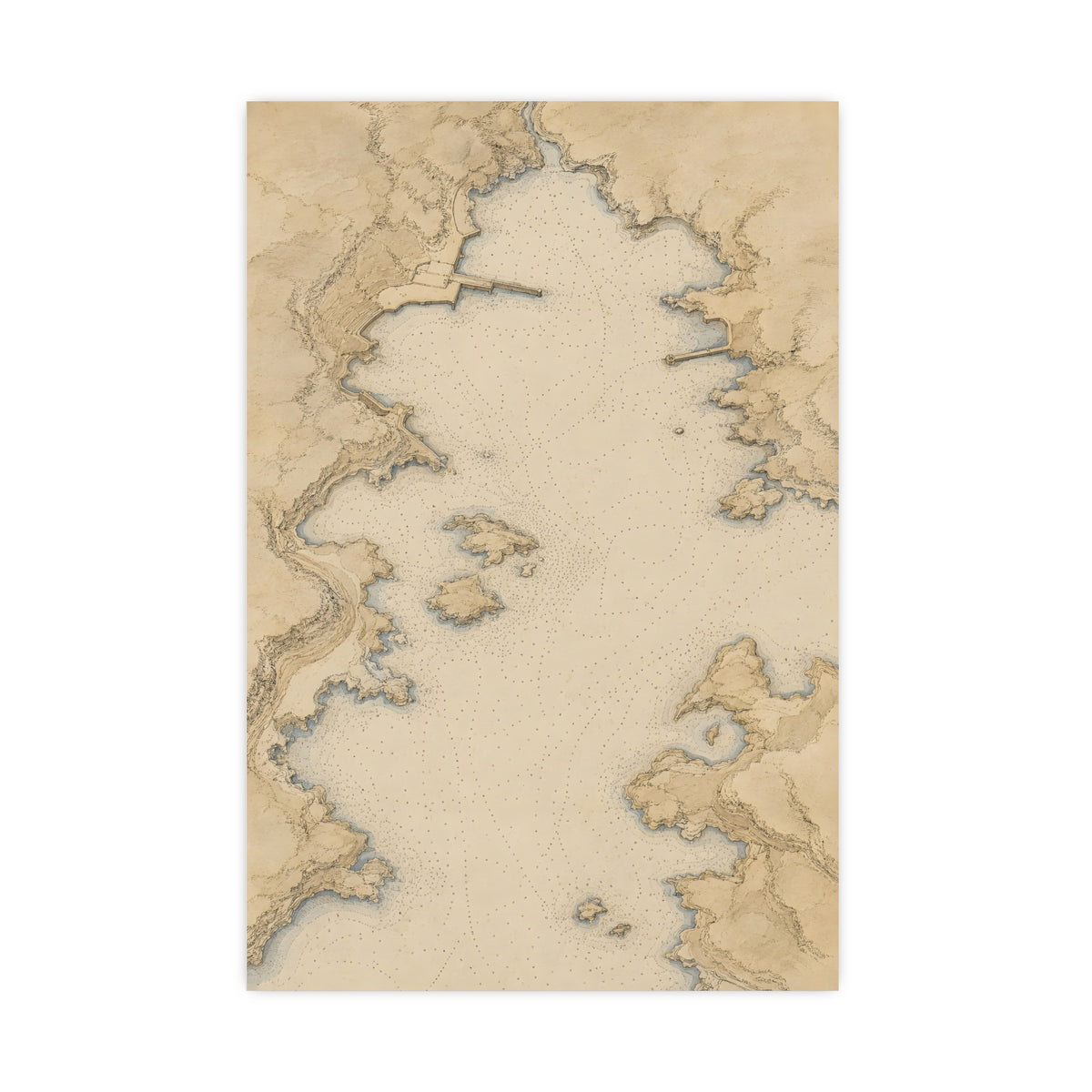 Harbour Soundings — harbour soundings, 20x30 in print