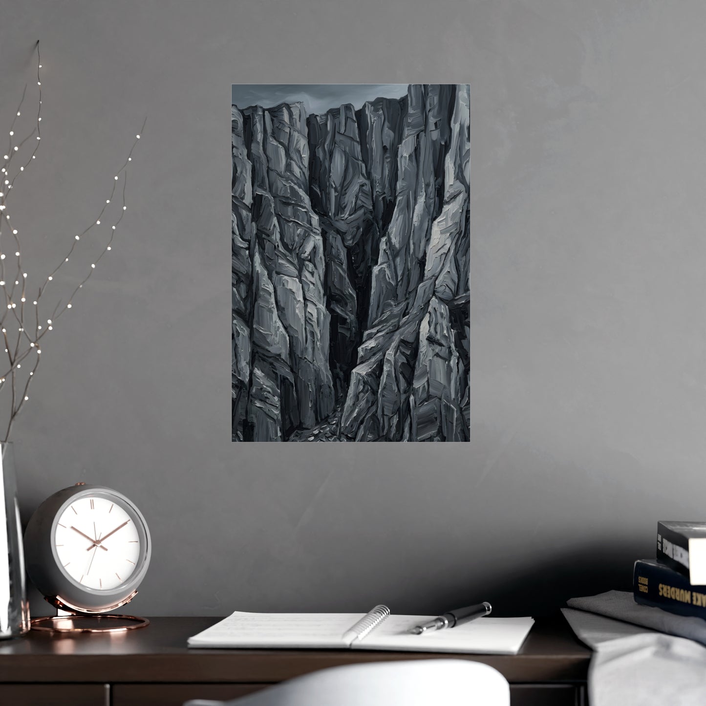 Sea Cliffs | Landscape Print | Mountain Wall Art