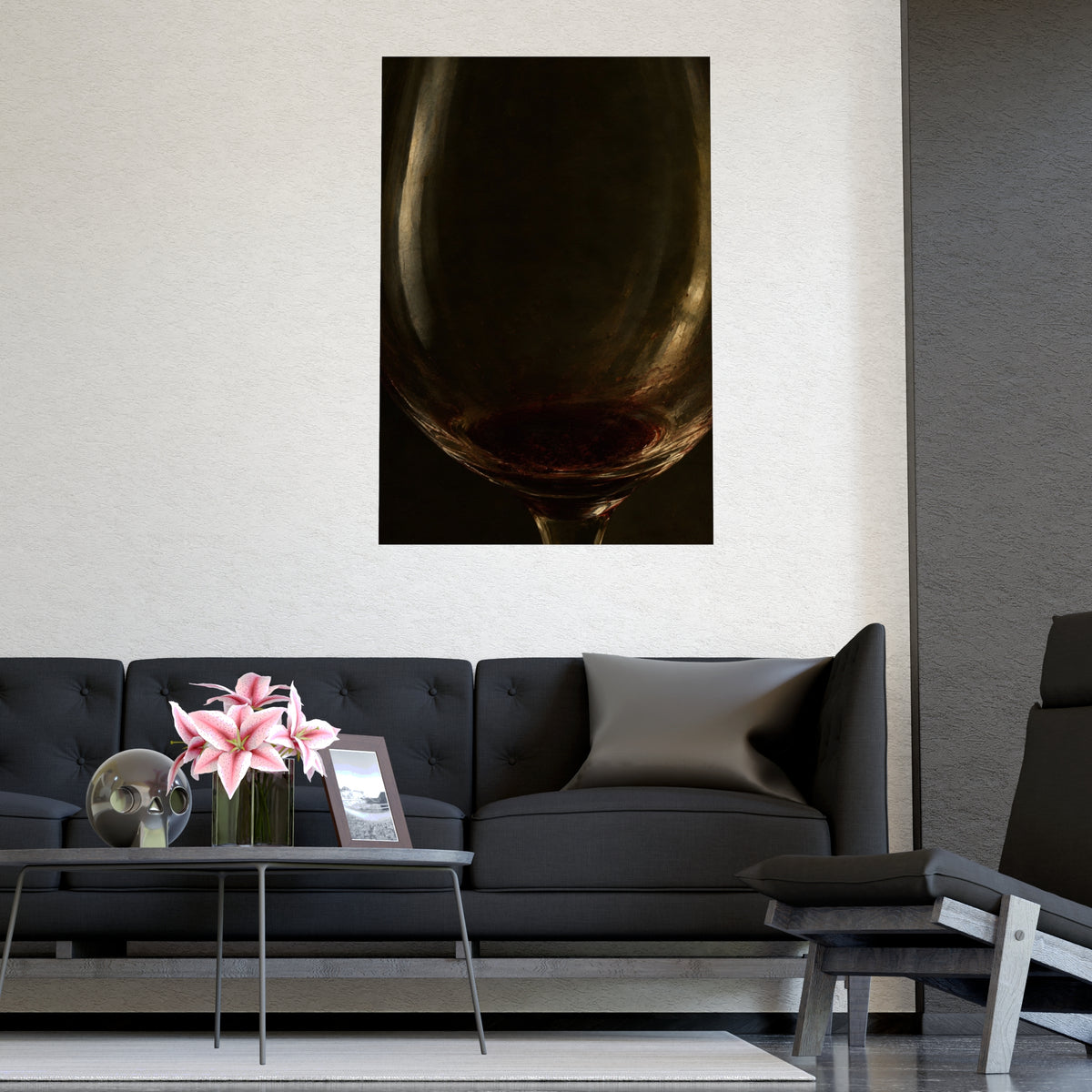 The Last of It — the last of it, shown framed on a wall