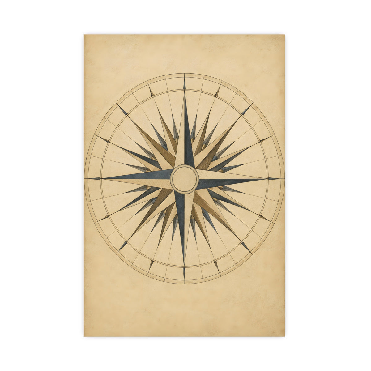 The Compass Card — the compass card, 20x30 in print