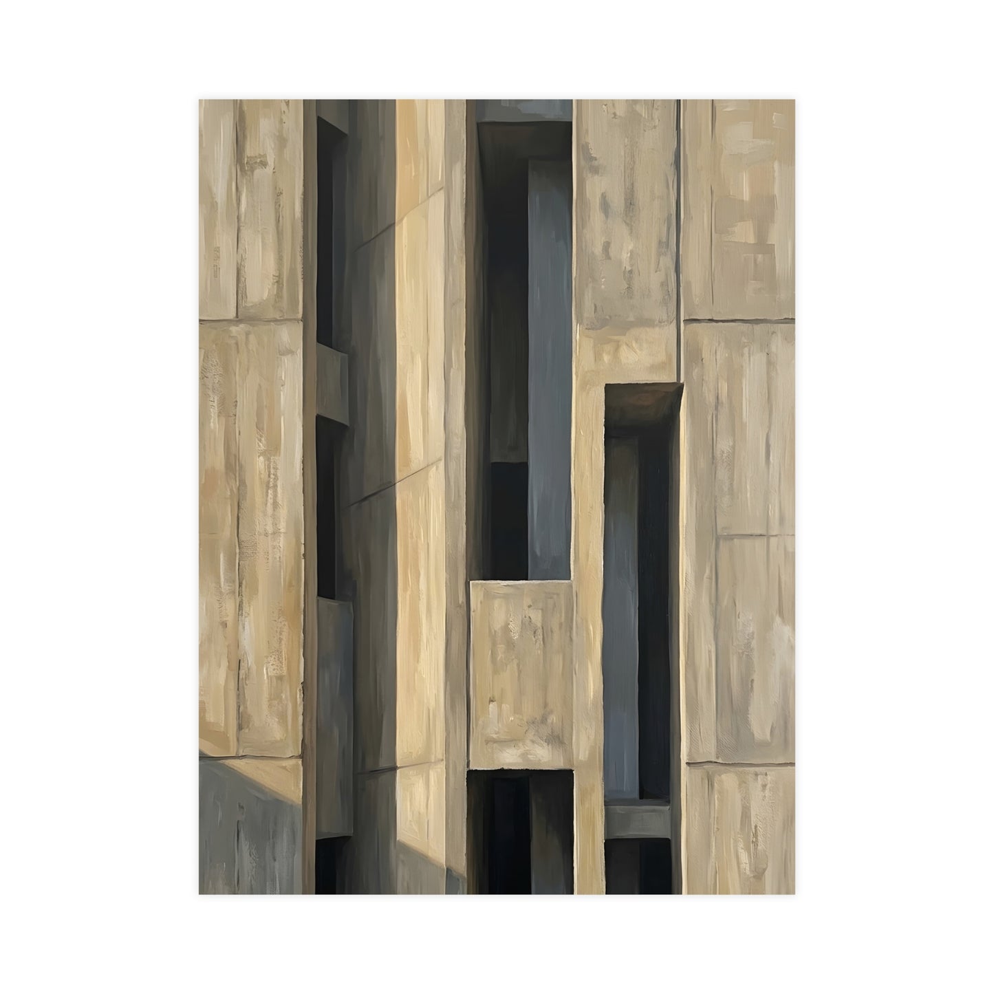Facade at Dusk — facade at dusk, 12x18 in print