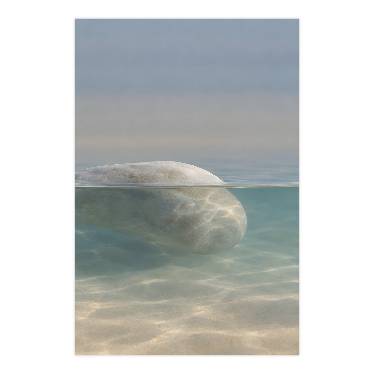Half Under — half under, 24x36 in print