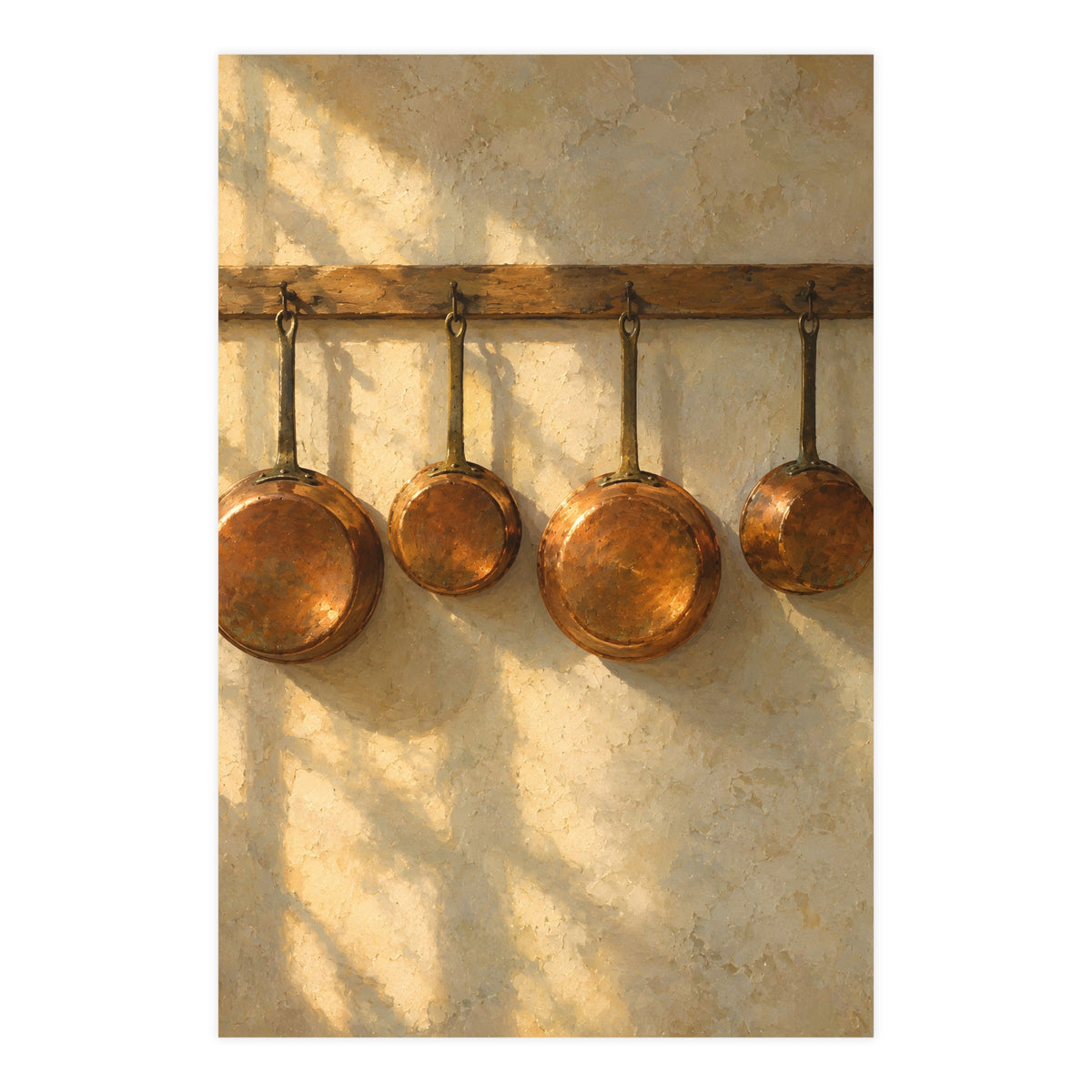 Copper on the Wall — copper on the wall, 24x36 in print