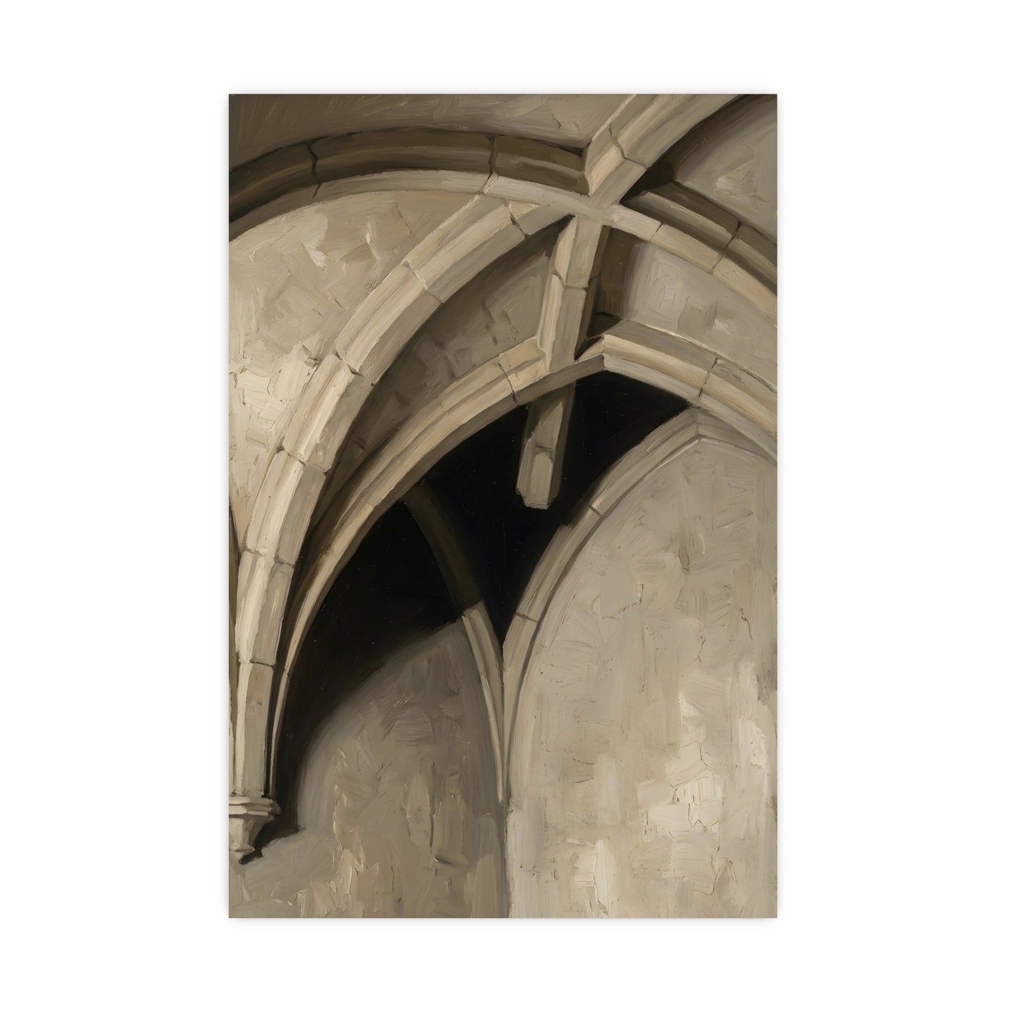 Vaulted Ceiling — vaulted ceiling, 20x30 in print