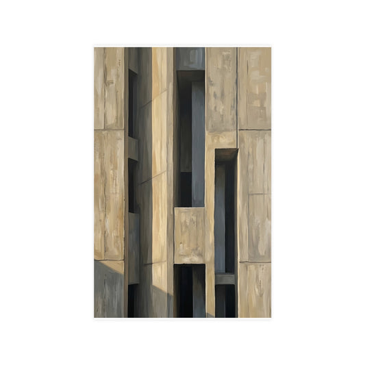 Facade at Dusk — facade at dusk, 11x17 in print