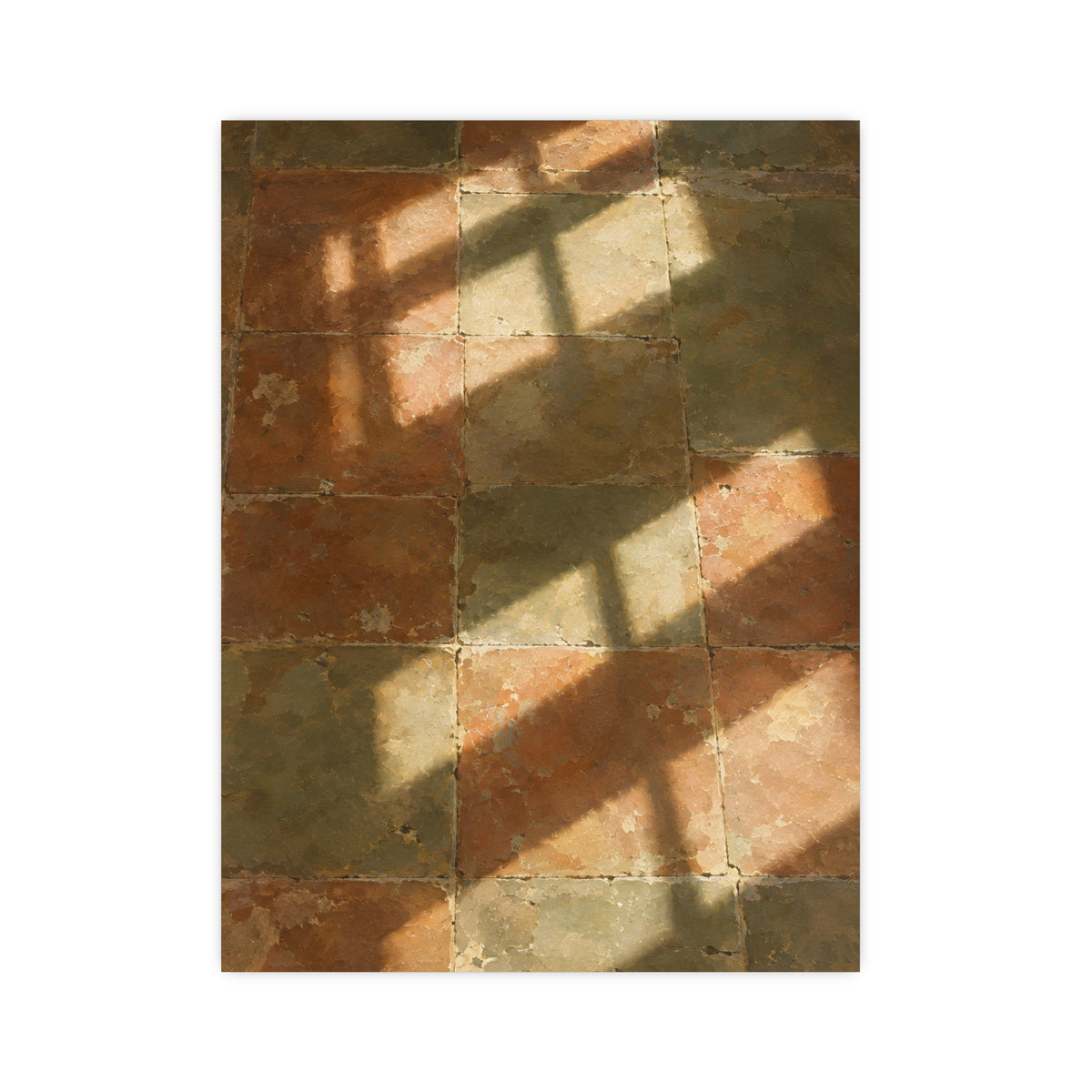 Light on the Tiles — light on the tiles, 12x16 in print