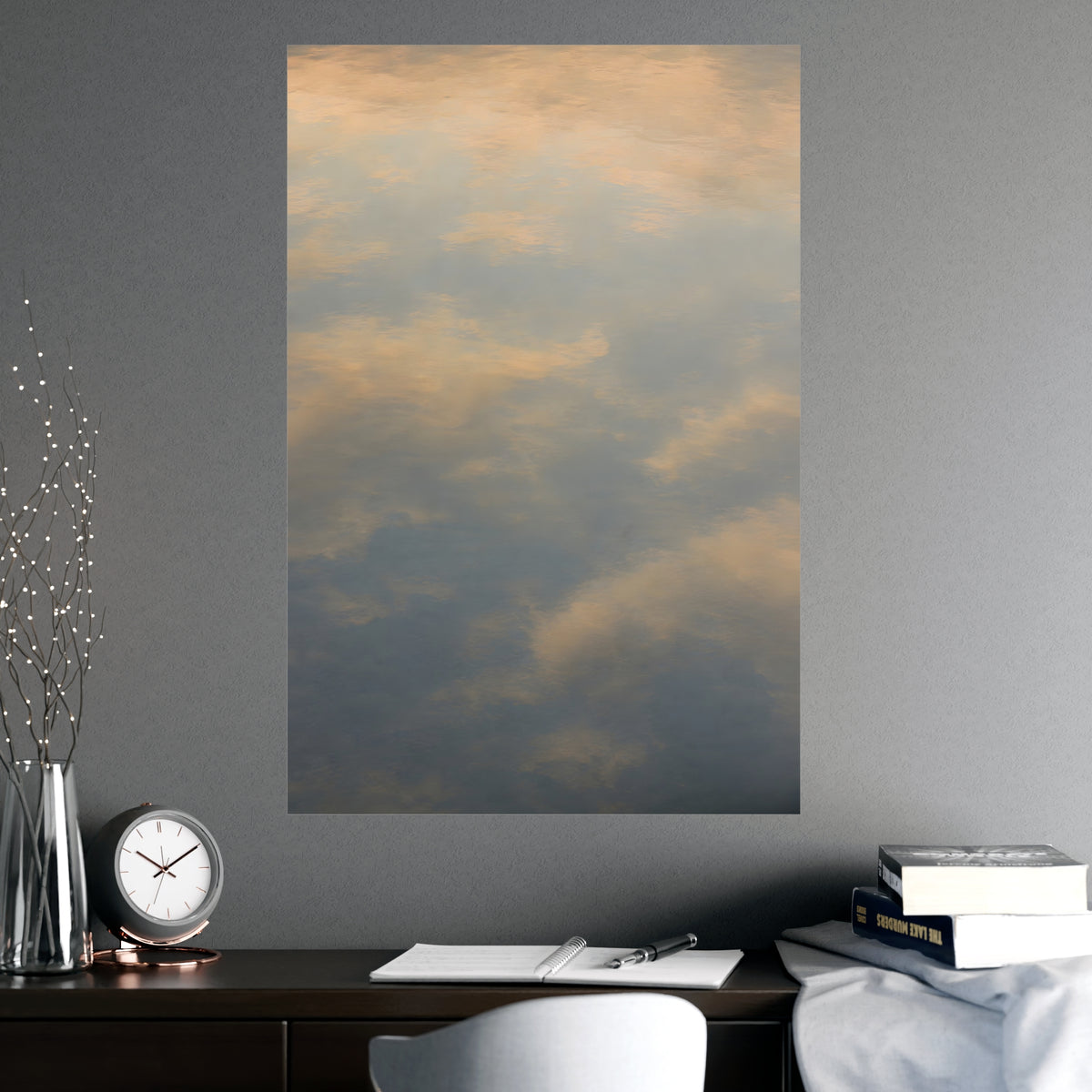 Still Pool — still pool, shown framed on a wall