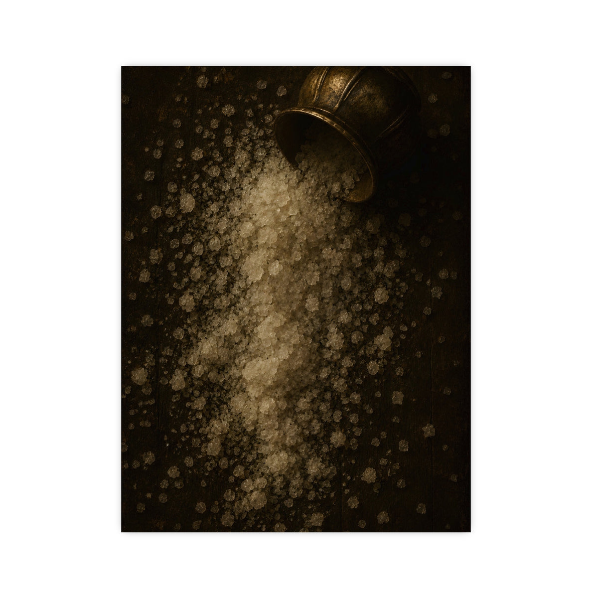 Salt, Spilled — salt, spilled, 12x16 in print