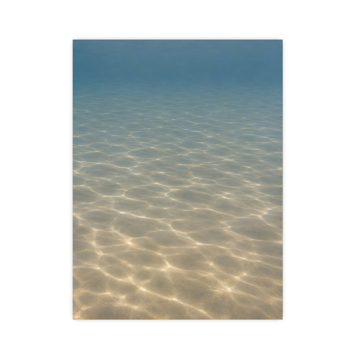 Light on the Bottom — light on the bottom, 12x16 in print