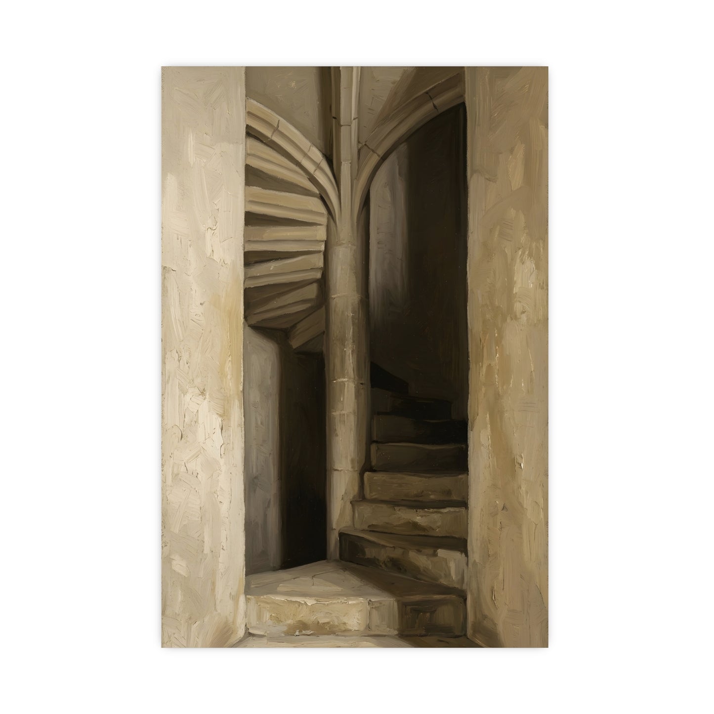 Stone Stair — stone stair, 20x30 in print