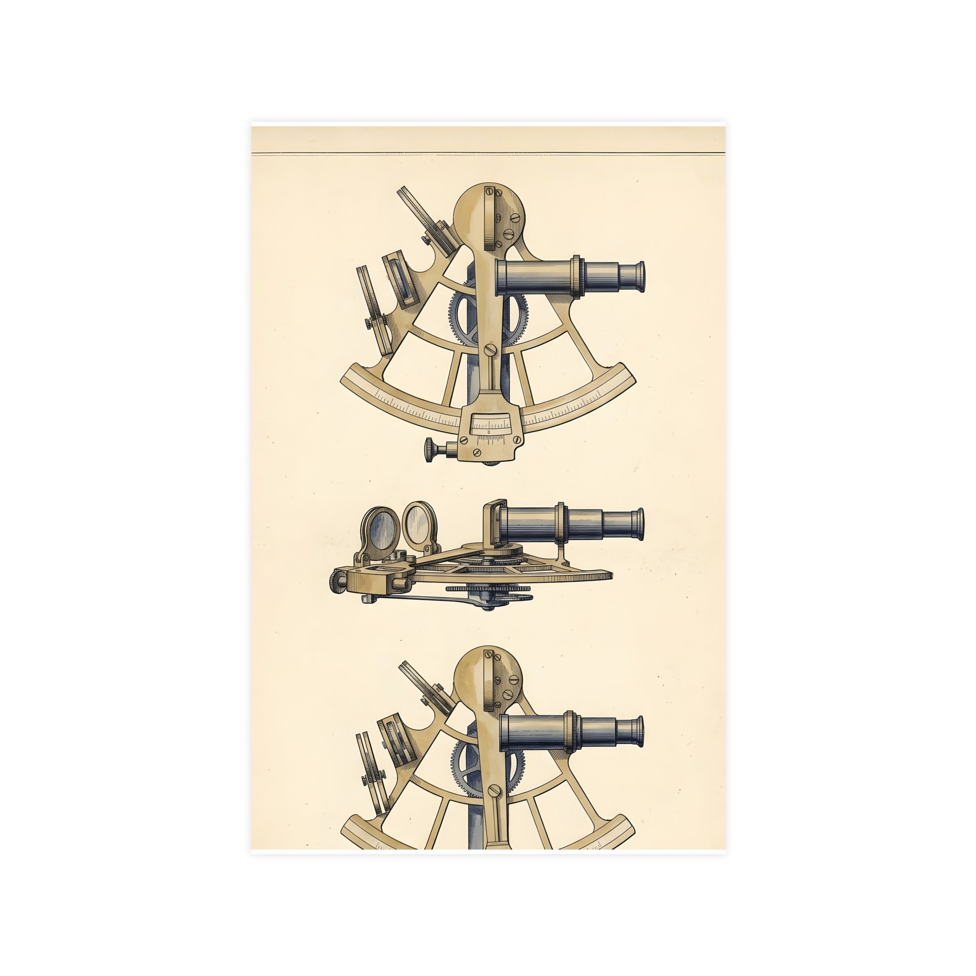Sextant — sextant, 11x17 in print