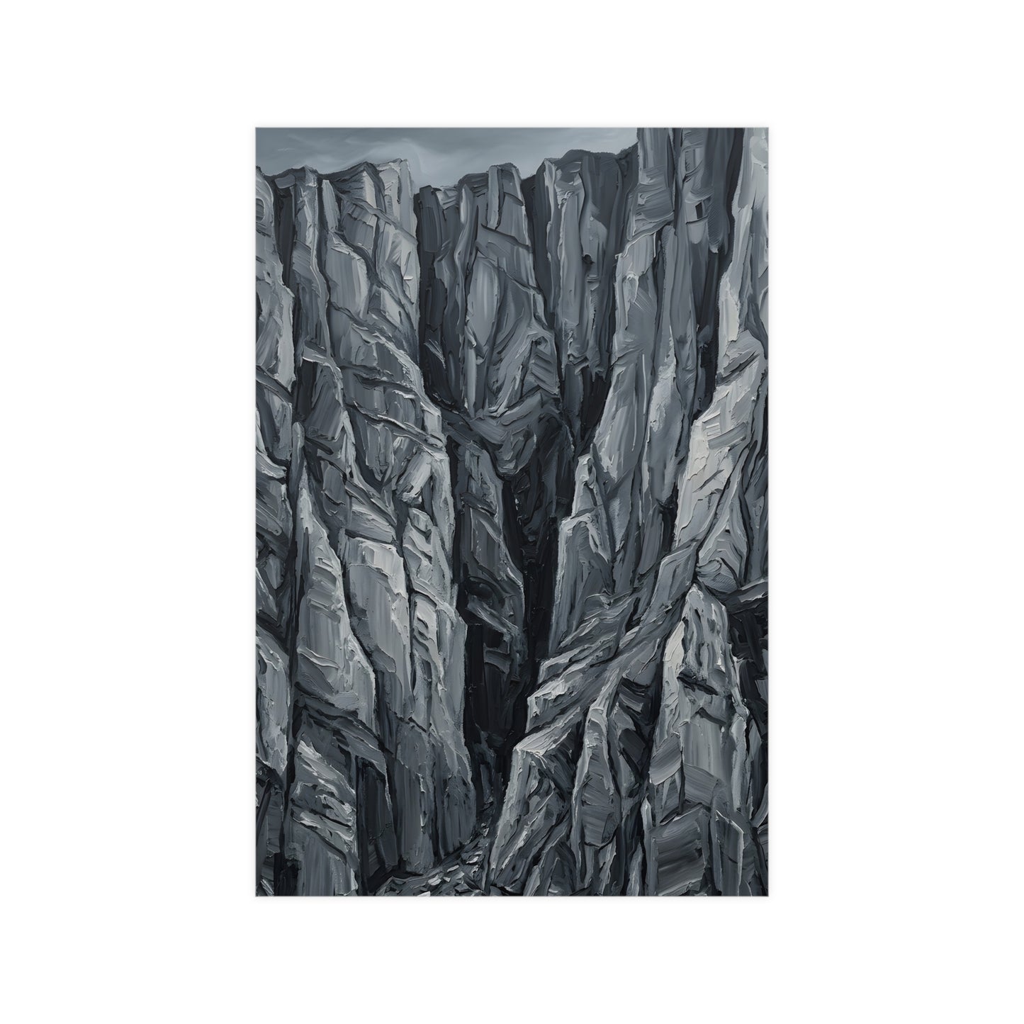 Sea Cliffs | Landscape Print | Mountain Wall Art