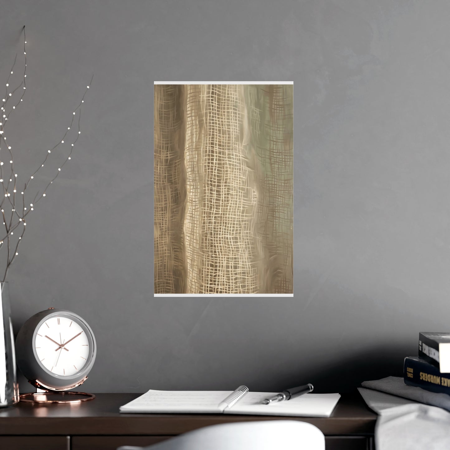 Gauze, Backlit | Textile Study Print | Wall Art