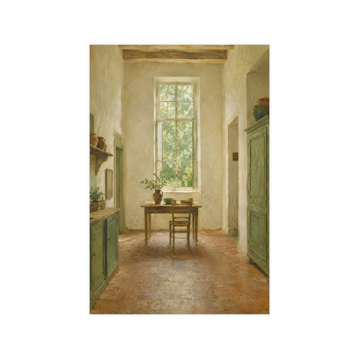 The Table from Across — the table from across, 12x18 in print
