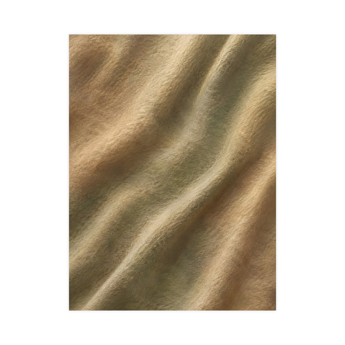 Felted Wool — felted wool, 18x24 in print