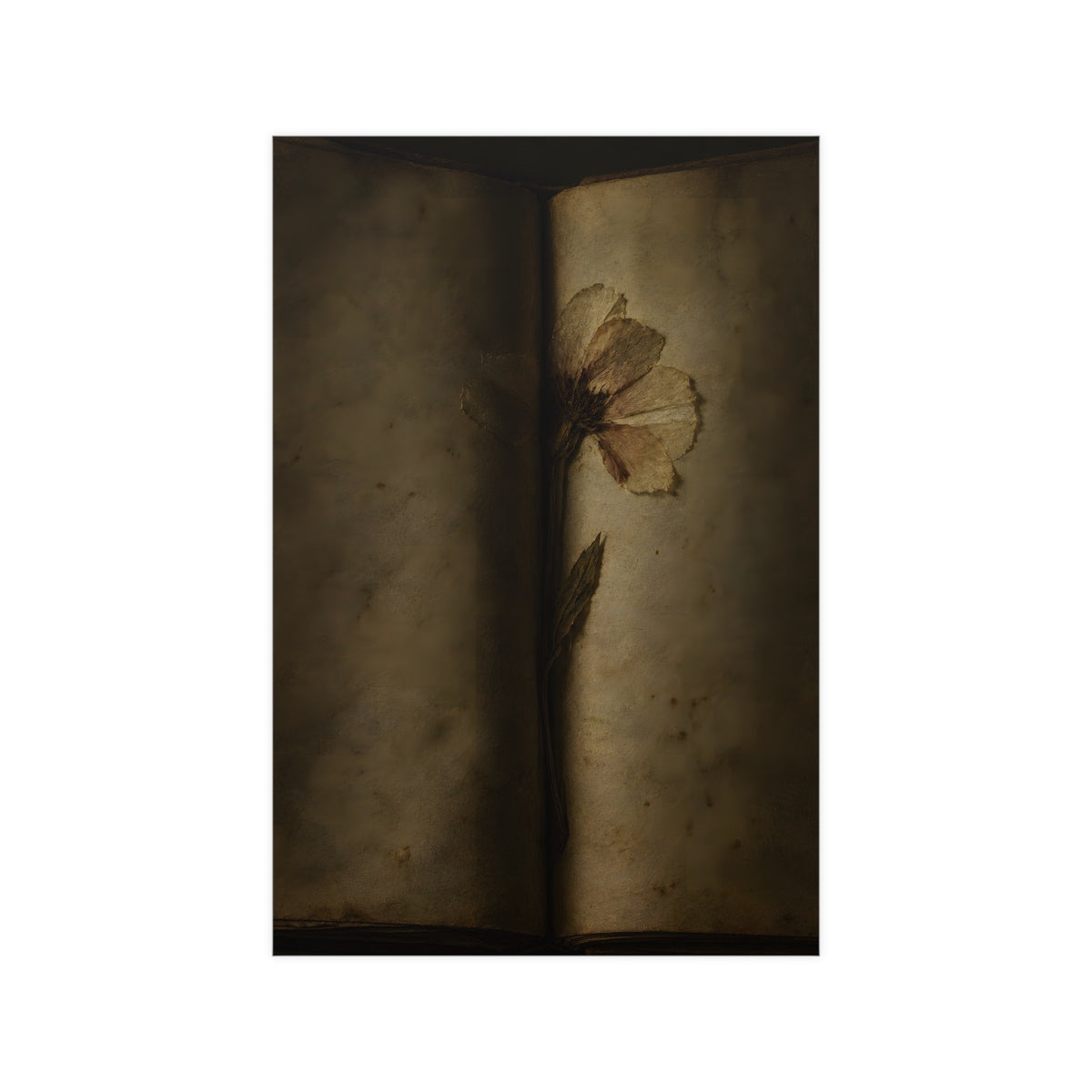 Pressed Flat — pressed flat, 12x18 in print
