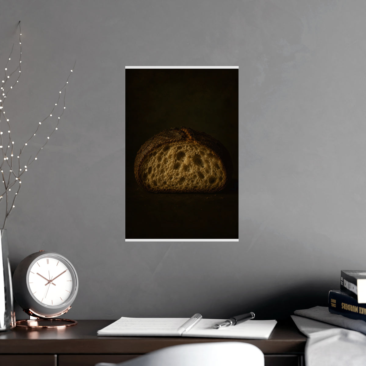 Cut Open — cut open, shown framed on a wall