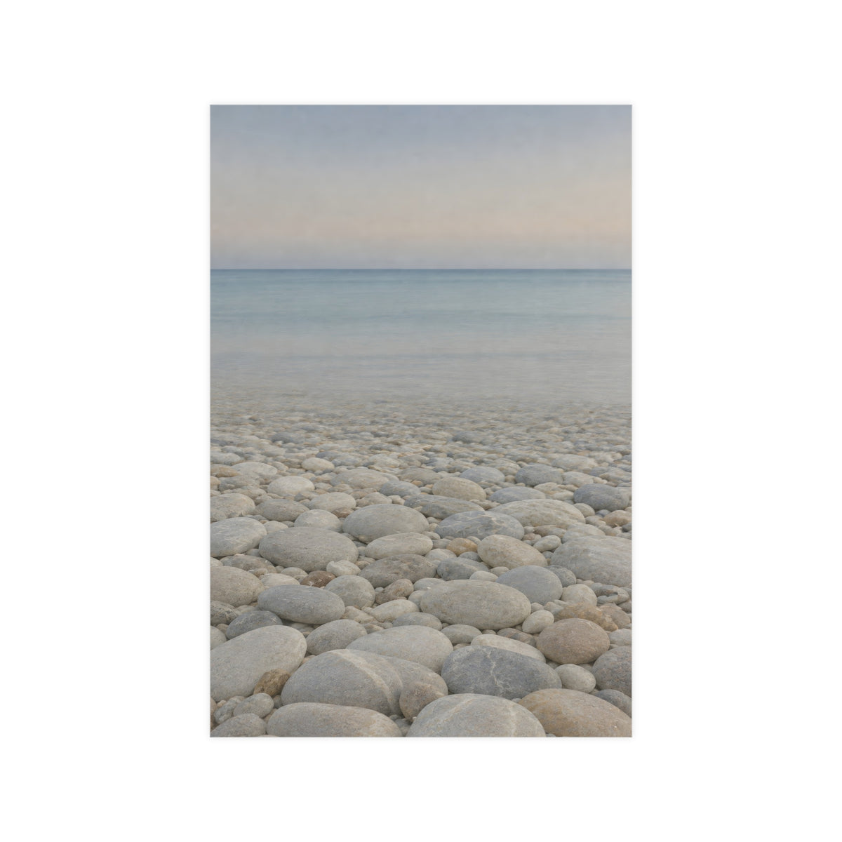 Pebbles Up Close — pebbles up close, 12x18 in print