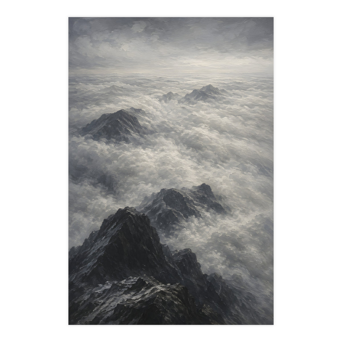 Sea of Cloud — sea of cloud, 24x36 in print