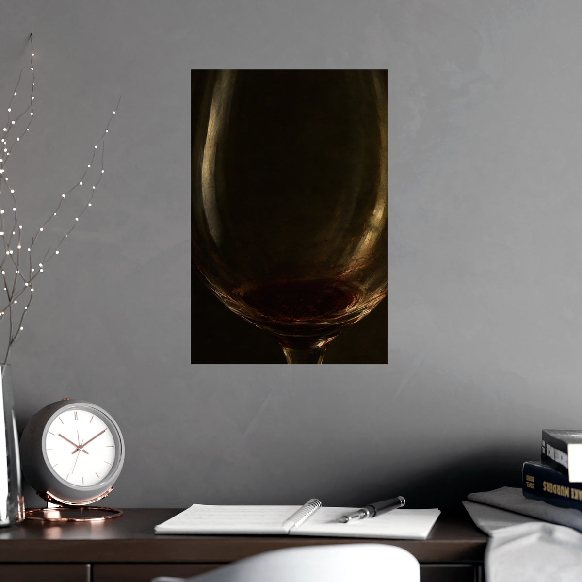 The Last of It — the last of it, shown framed on a wall
