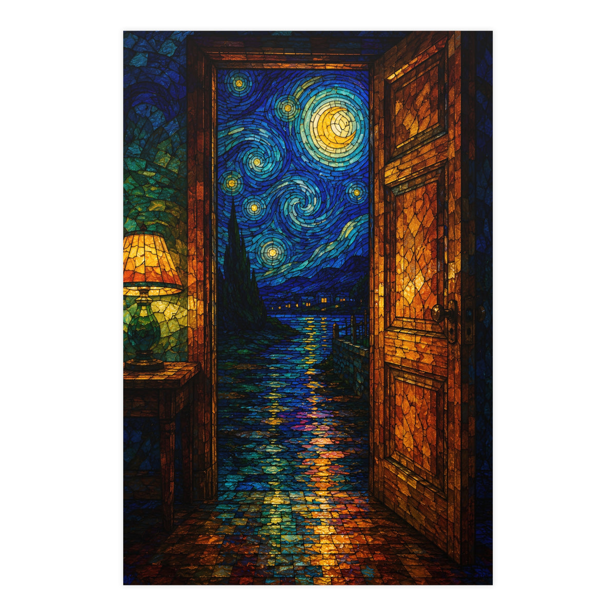 Out through the Door — out through the door, 24x36 in print