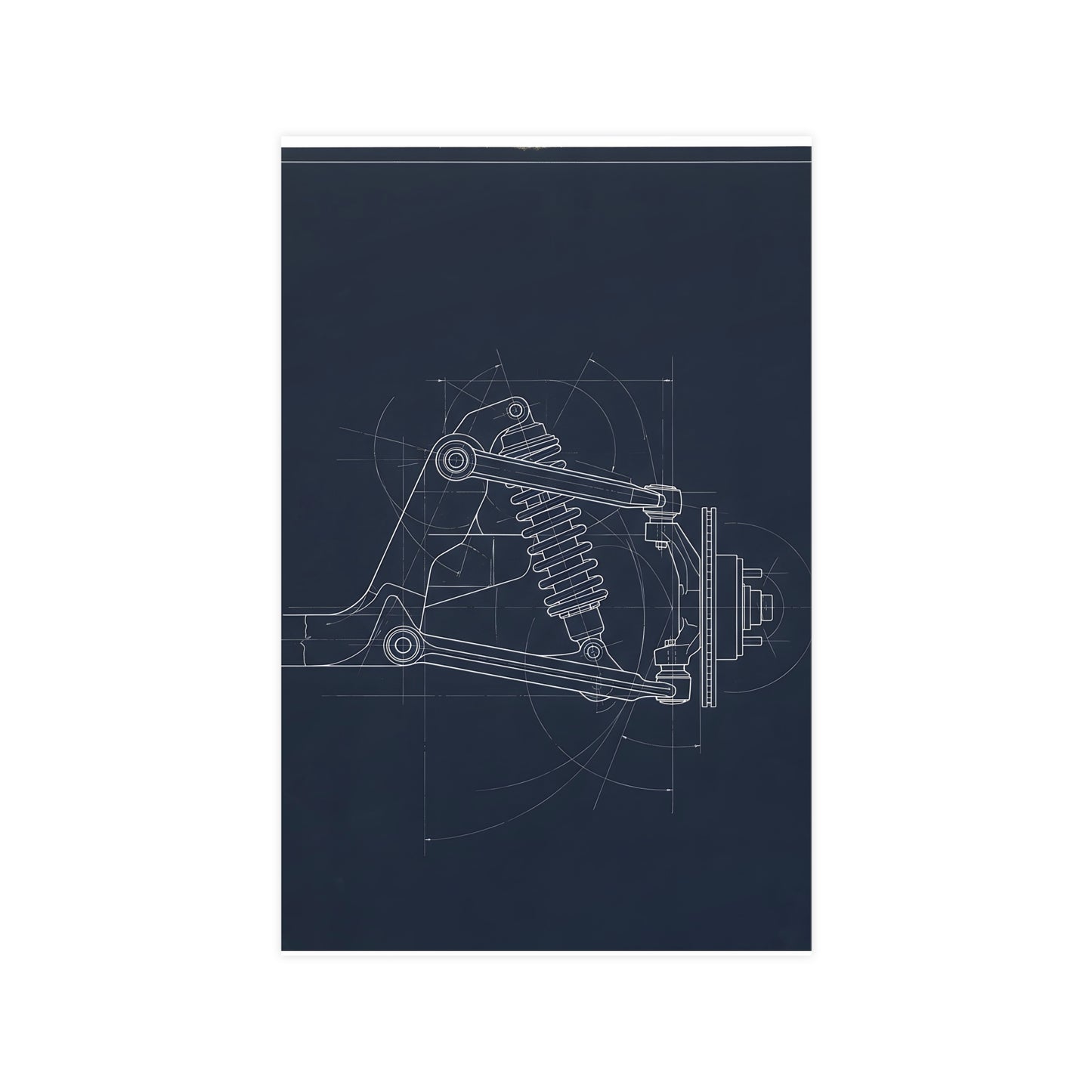 Double Wishbone — double wishbone, 11x17 in print