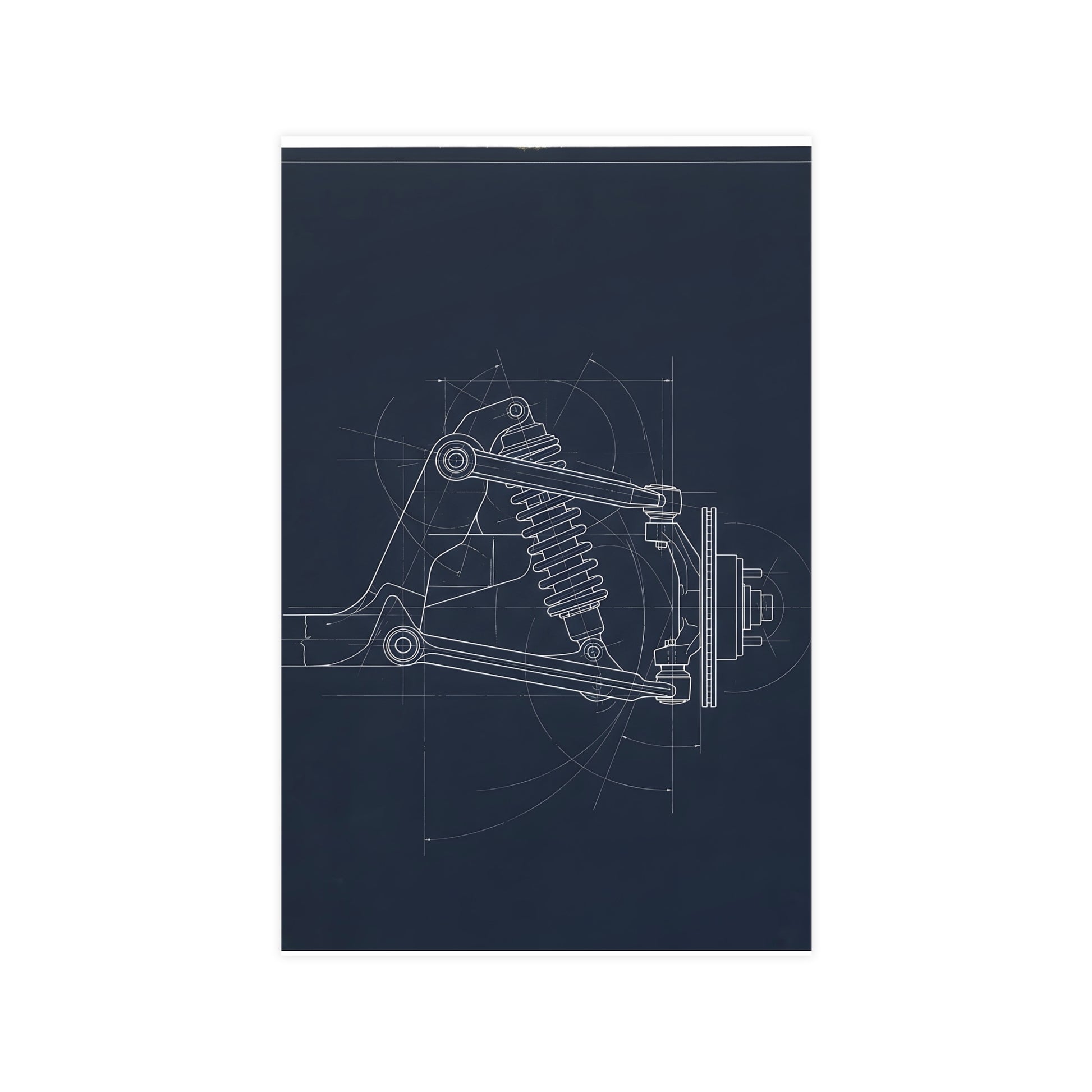 Double Wishbone — double wishbone, 11x17 in print