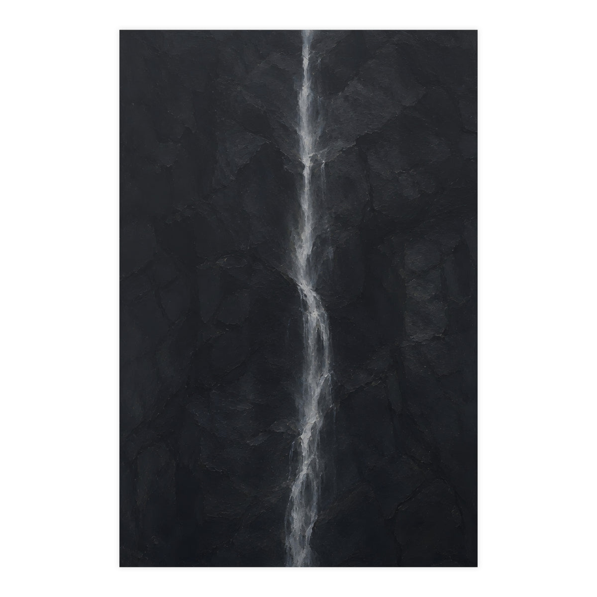 A White Thread — a white thread, 24x36 in print