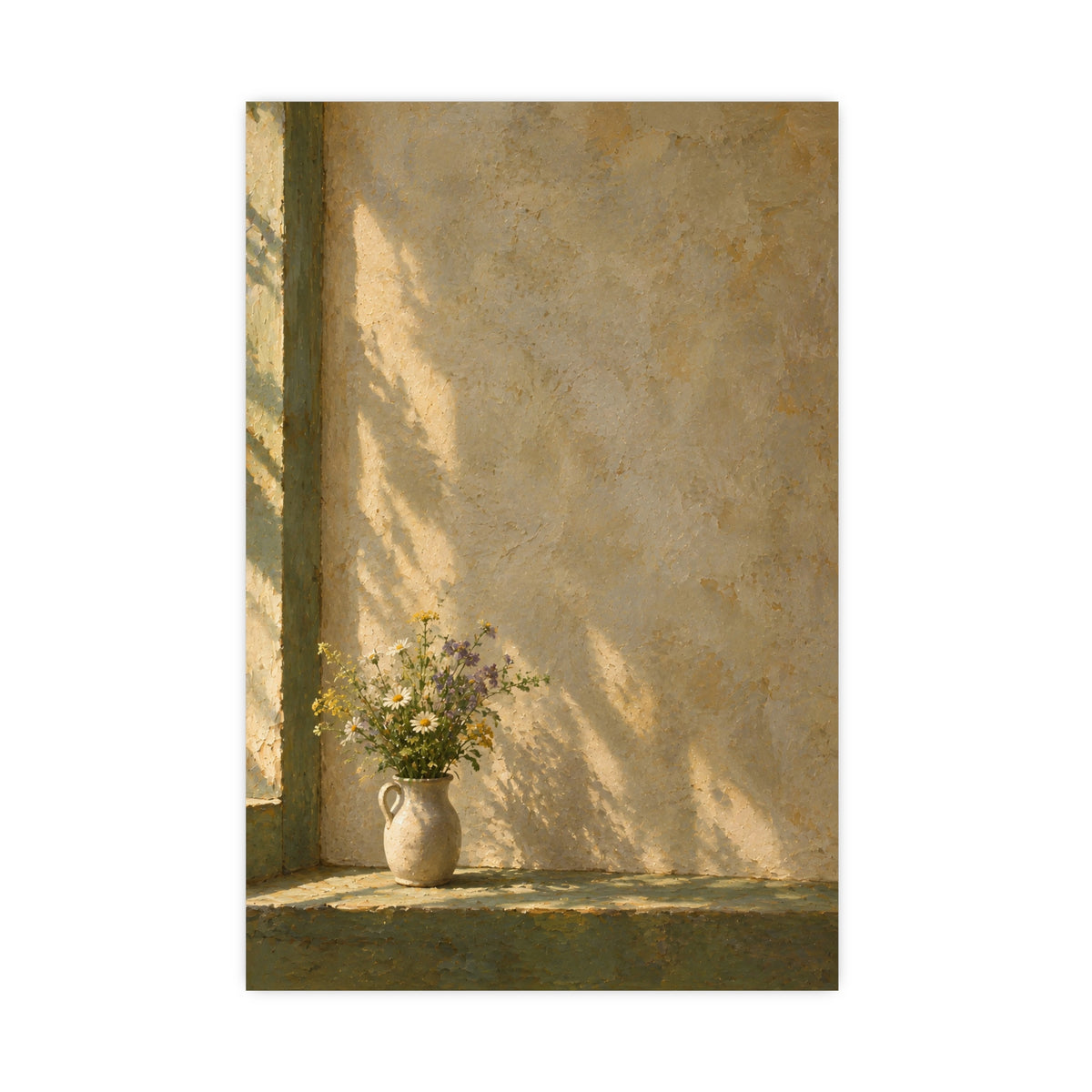 Wildflowers in a Milk Jug — wildflowers in a milk jug, 16x24 in print