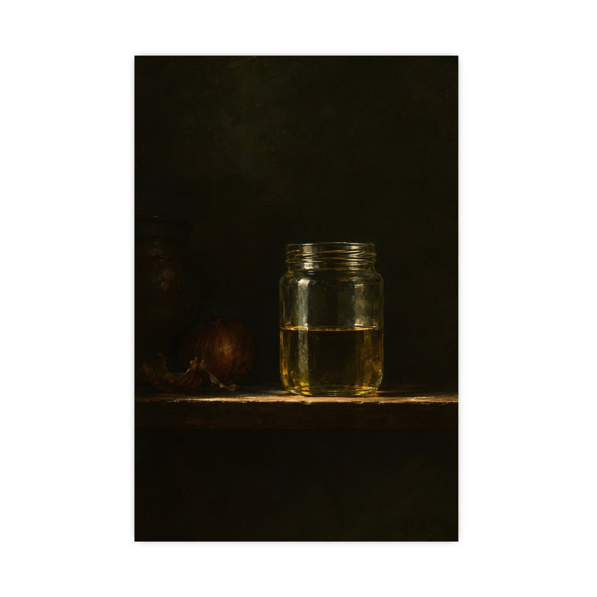 Half Full — half full, 16x24 in print