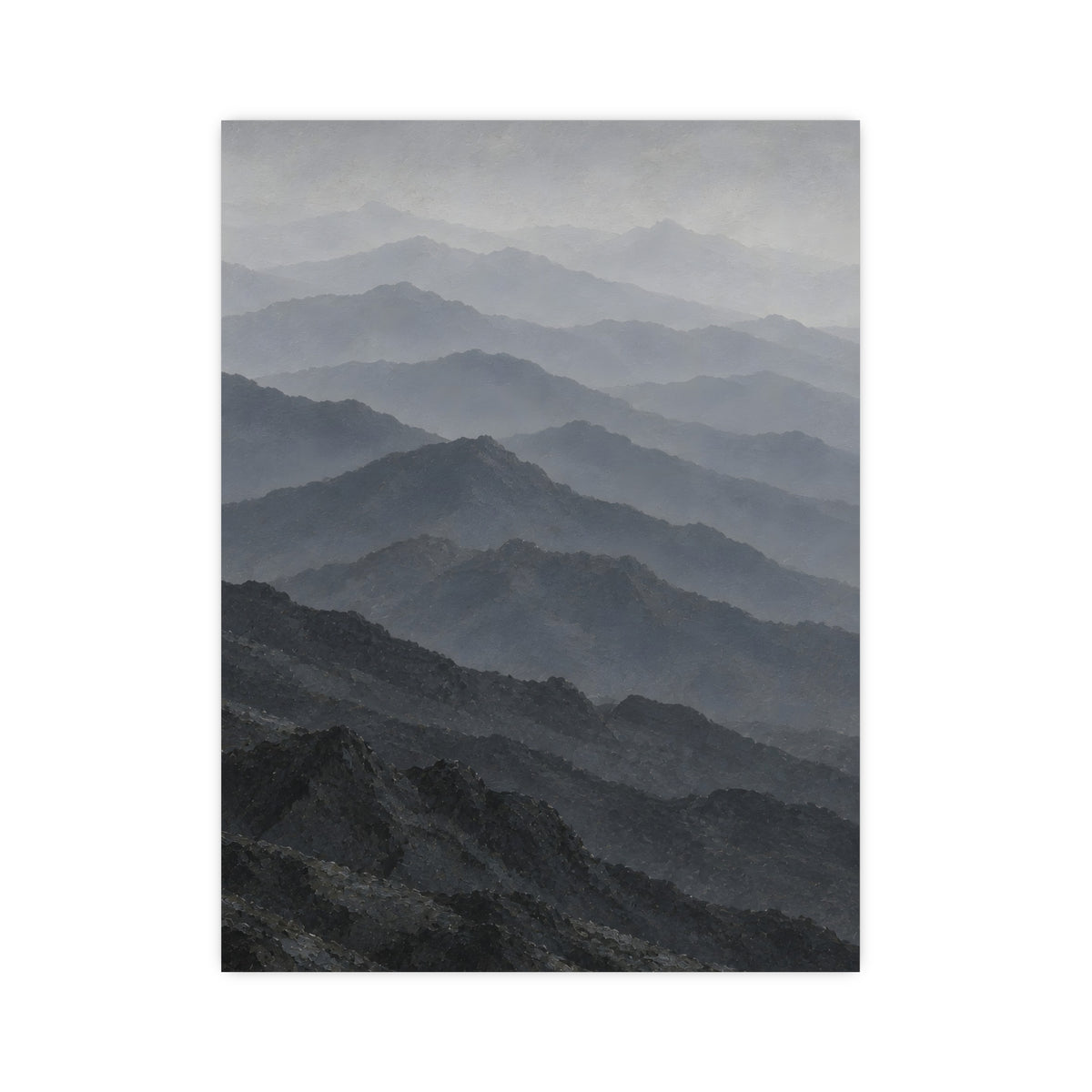 Ridge behind Ridge — ridge behind ridge, 12x16 in print