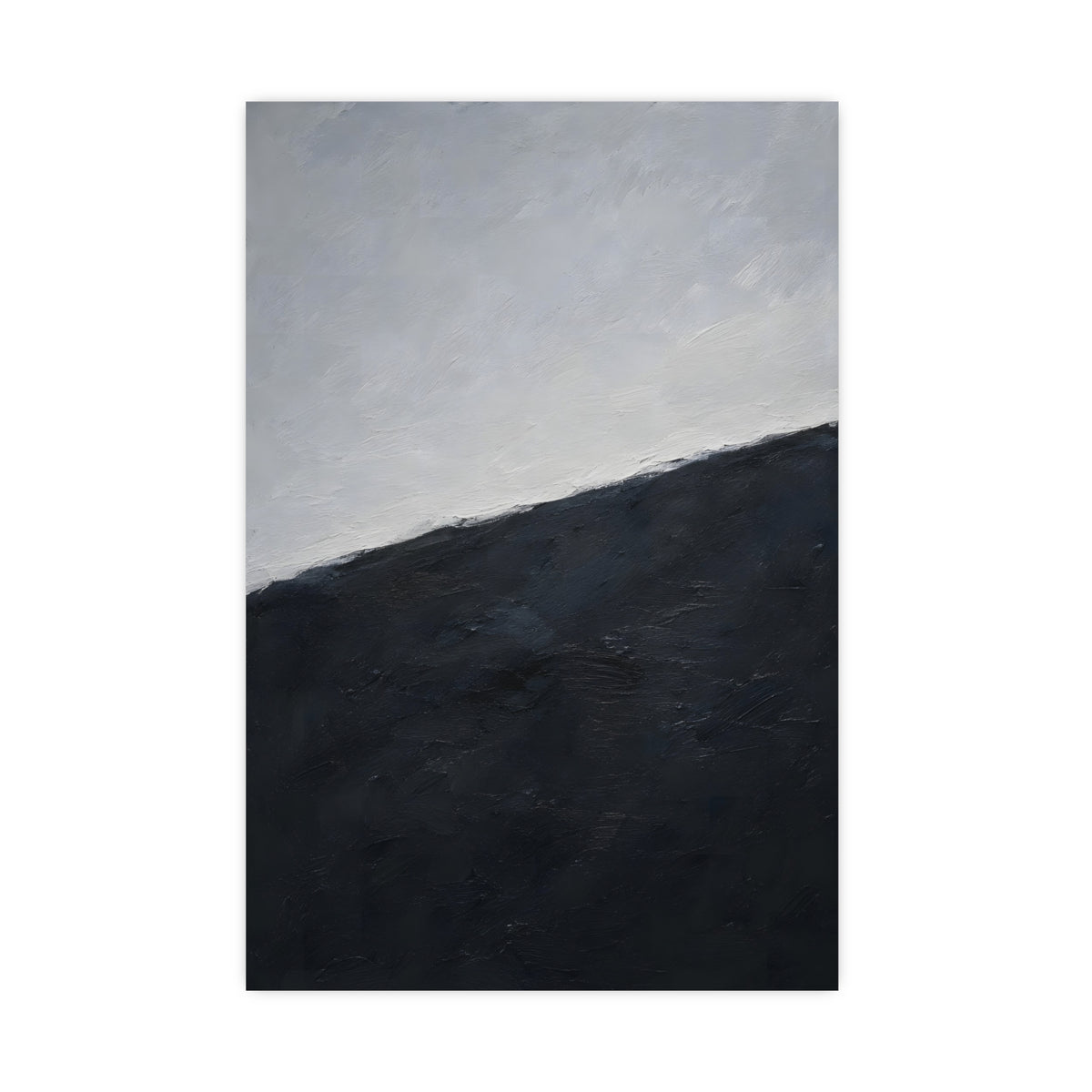 Snow Line — snow line, 16x24 in print