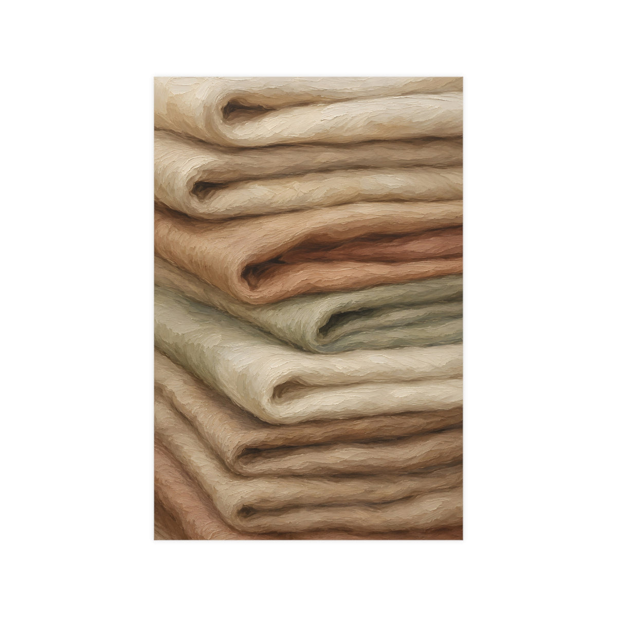 Folded Stack — folded stack, 12x18 in print