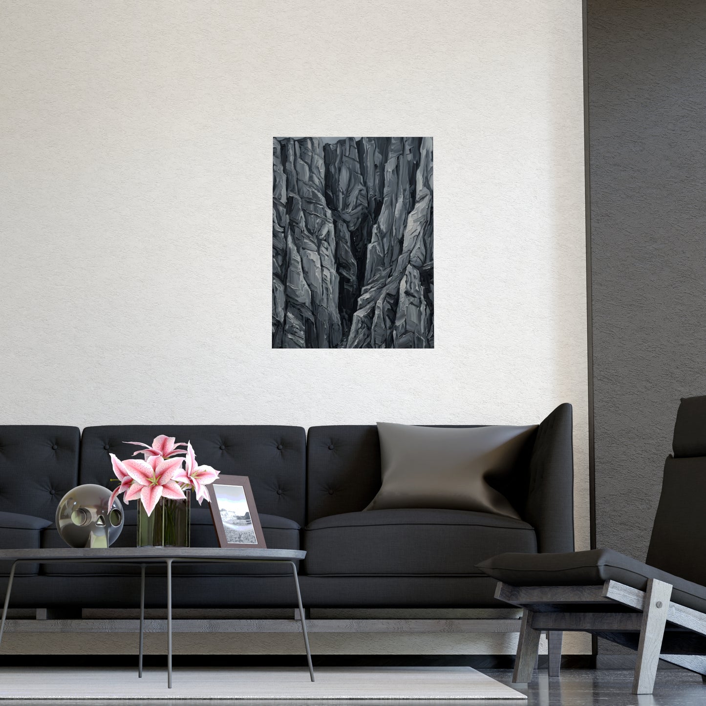 Sea Cliffs | Landscape Print | Mountain Wall Art