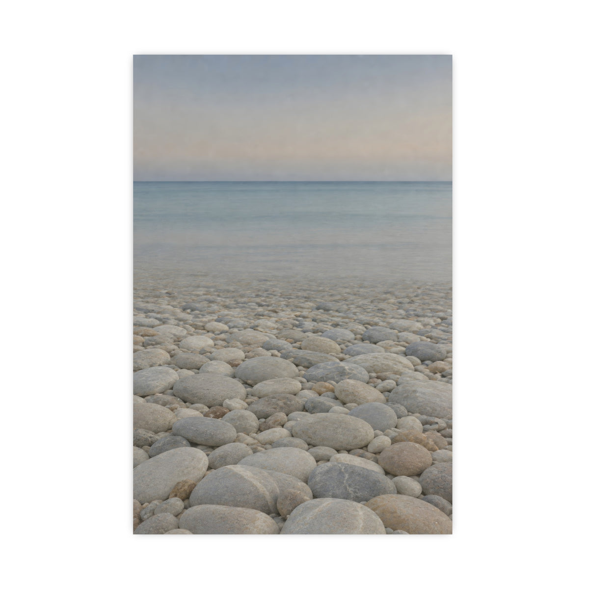 Pebbles Up Close — pebbles up close, 20x30 in print