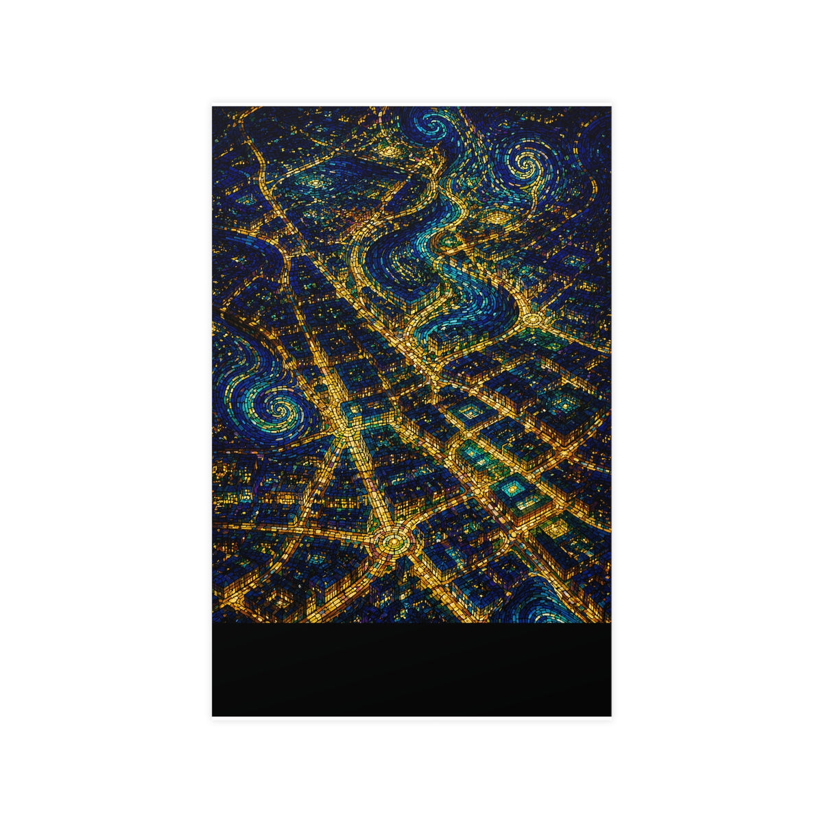 City from Above — city from above, 11x17 in print