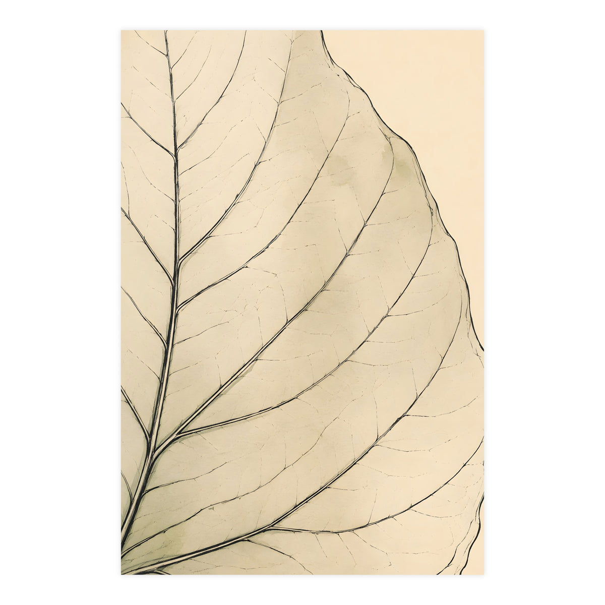 Leaf, Up Close — leaf, up close, 24x36 in print