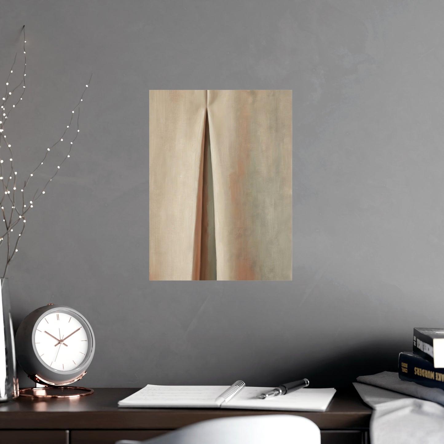 One Pleat | Textile Study Print | Wall Art