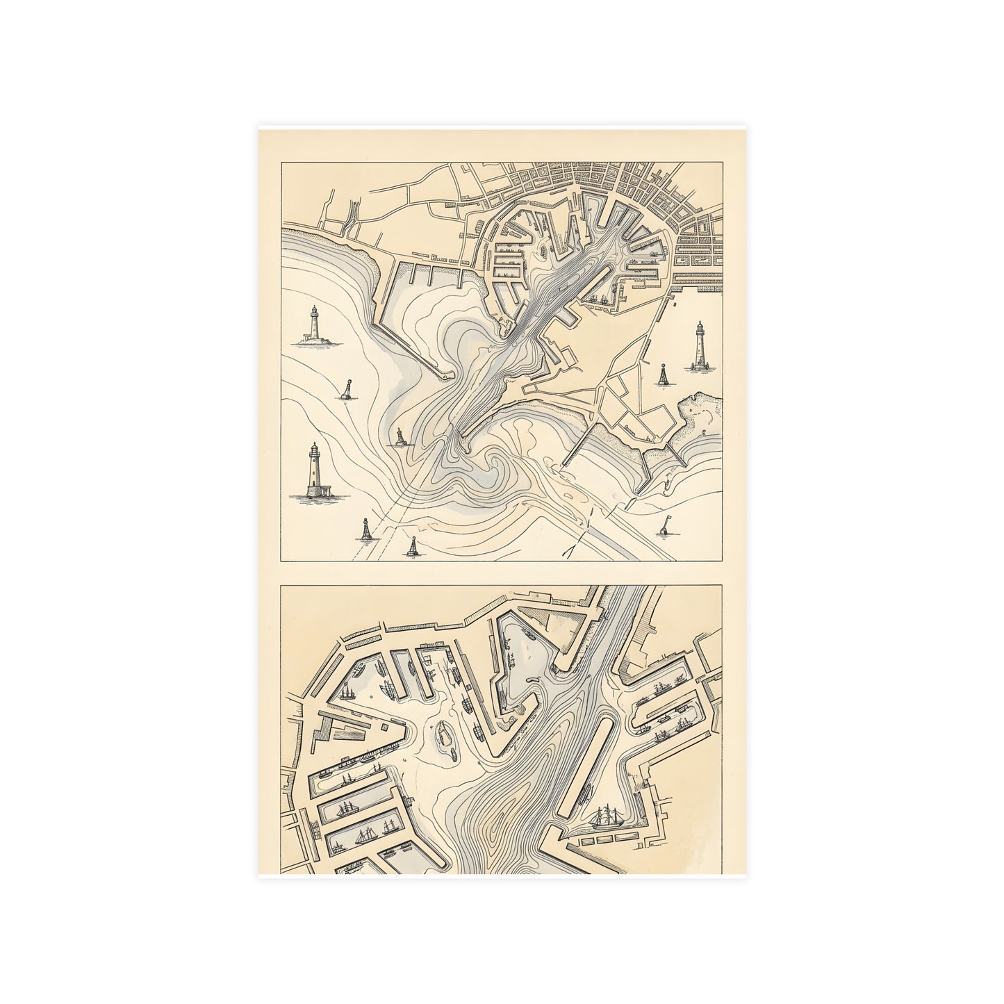 Harbour Soundings — harbour soundings, 11x17 in print