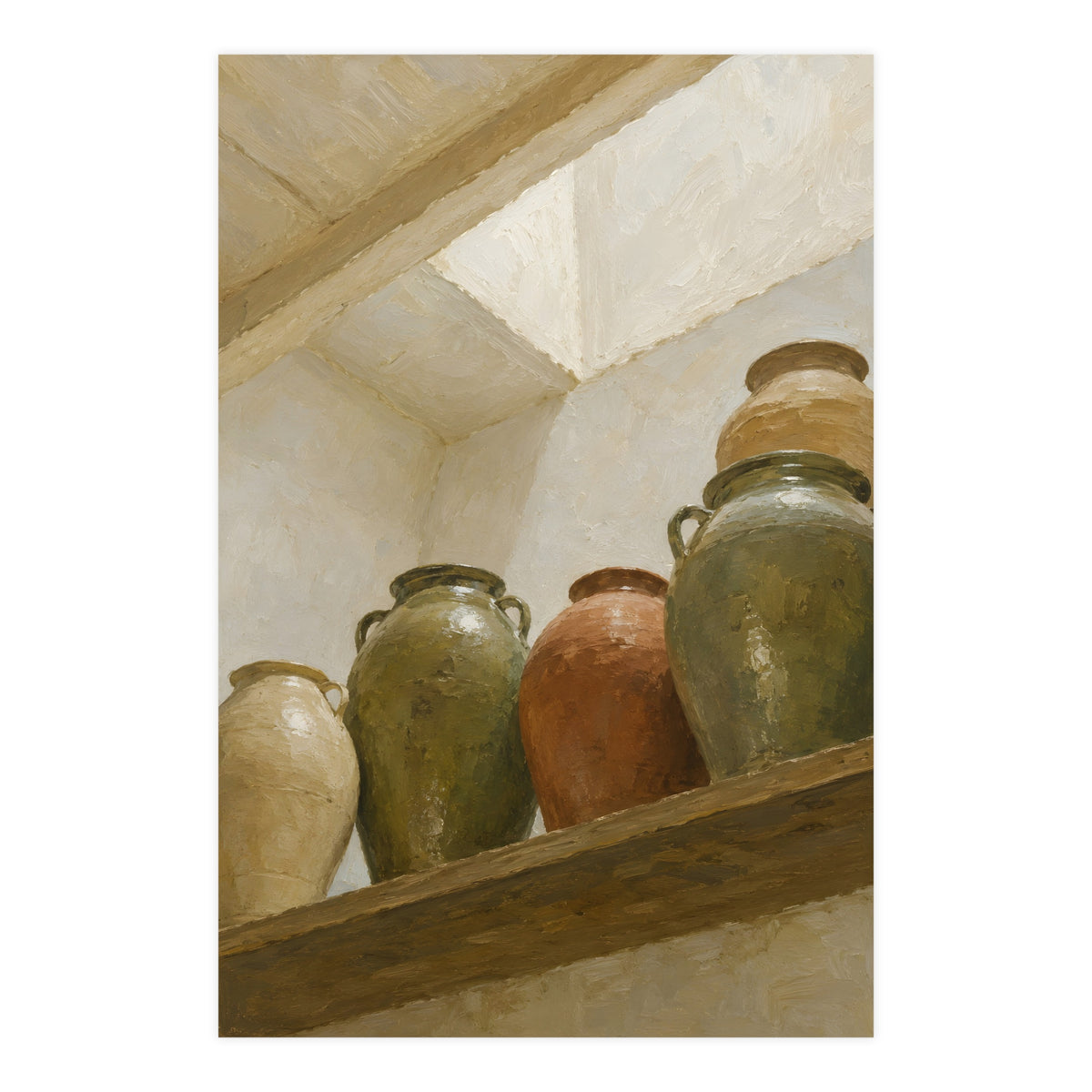 The Shelf from Below — the shelf from below, 24x36 in print