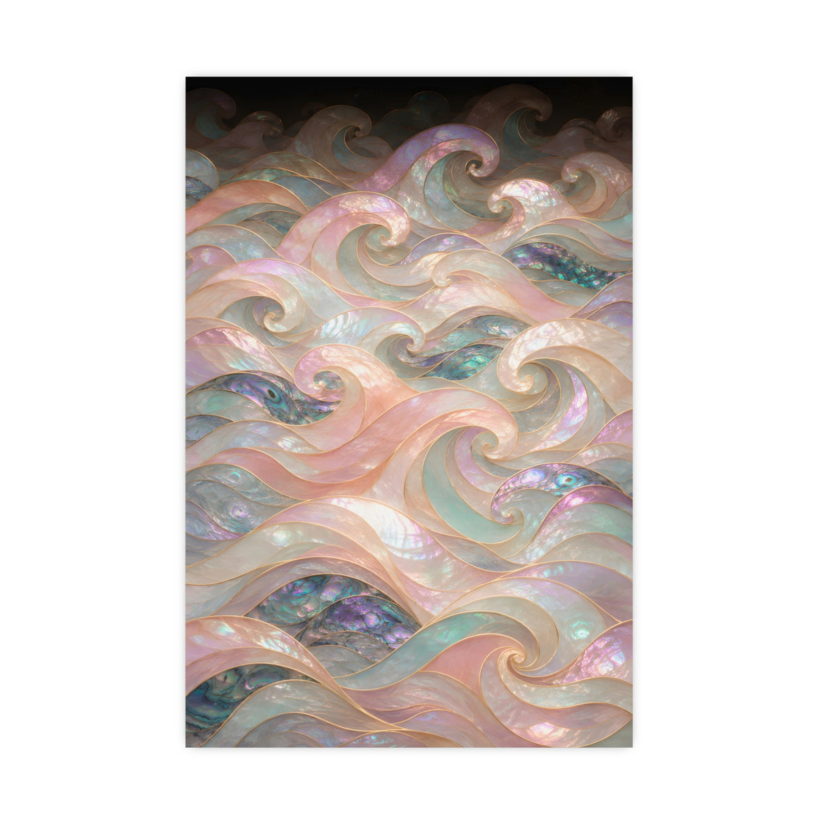 Wave Pattern — wave pattern, 16x24 in print