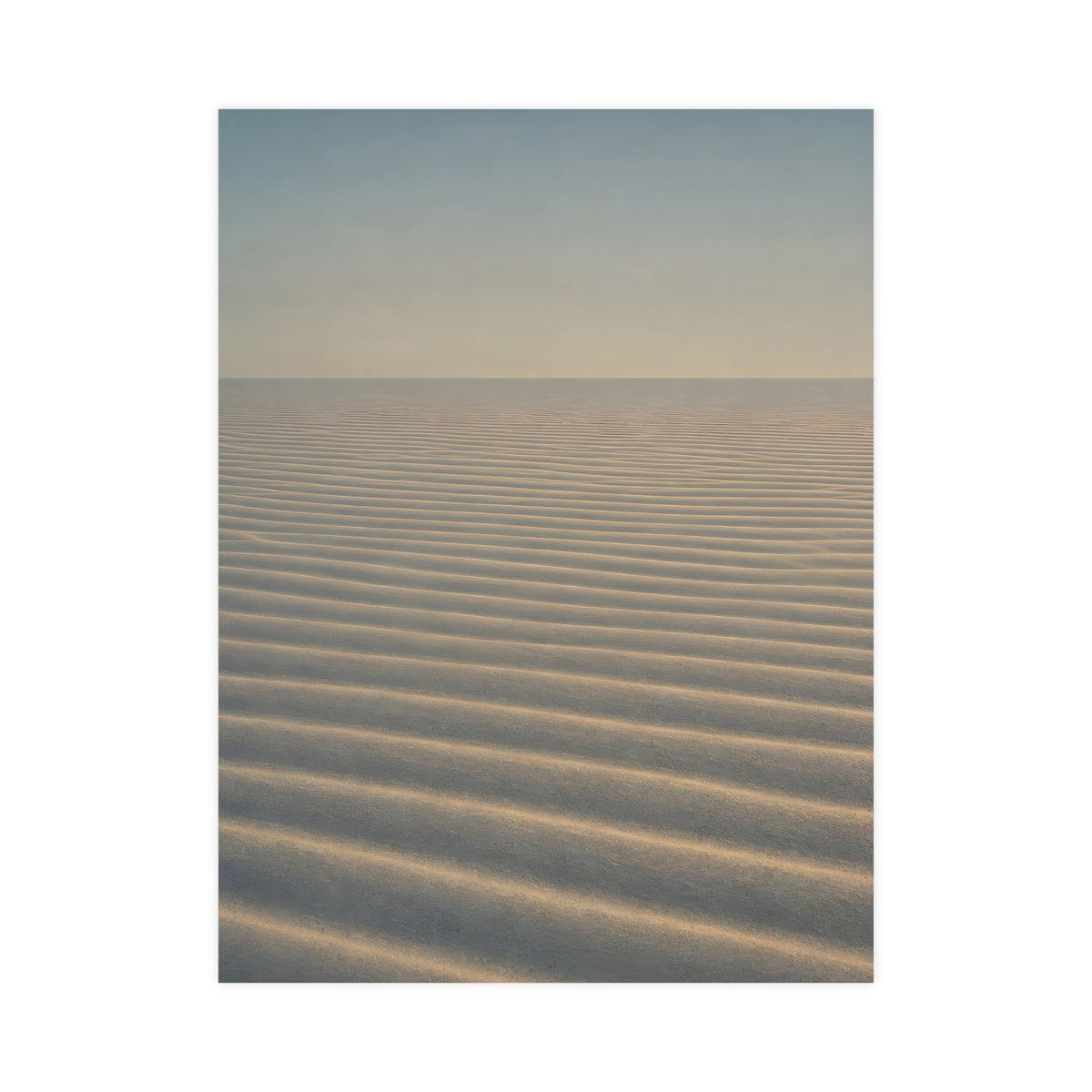Sand, Ribbed — sand, ribbed, 18x24 in print