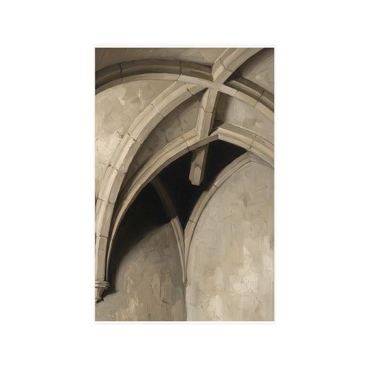 Vaulted Ceiling — vaulted ceiling, 11x17 in print